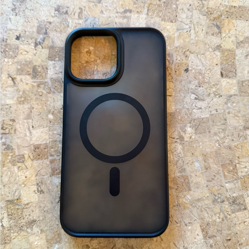 MegaMag Black Phone Case